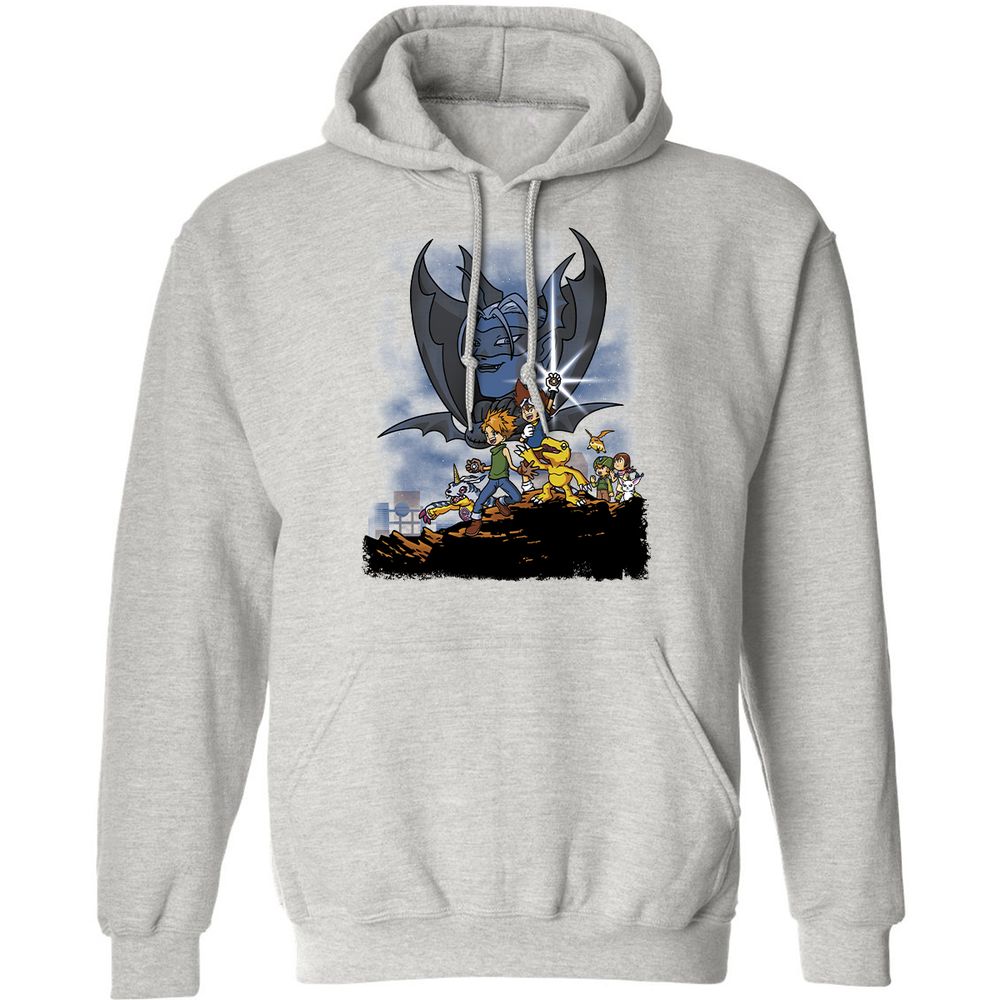 Classic Unisex Hoodie - P9THYATU - Ash - 8