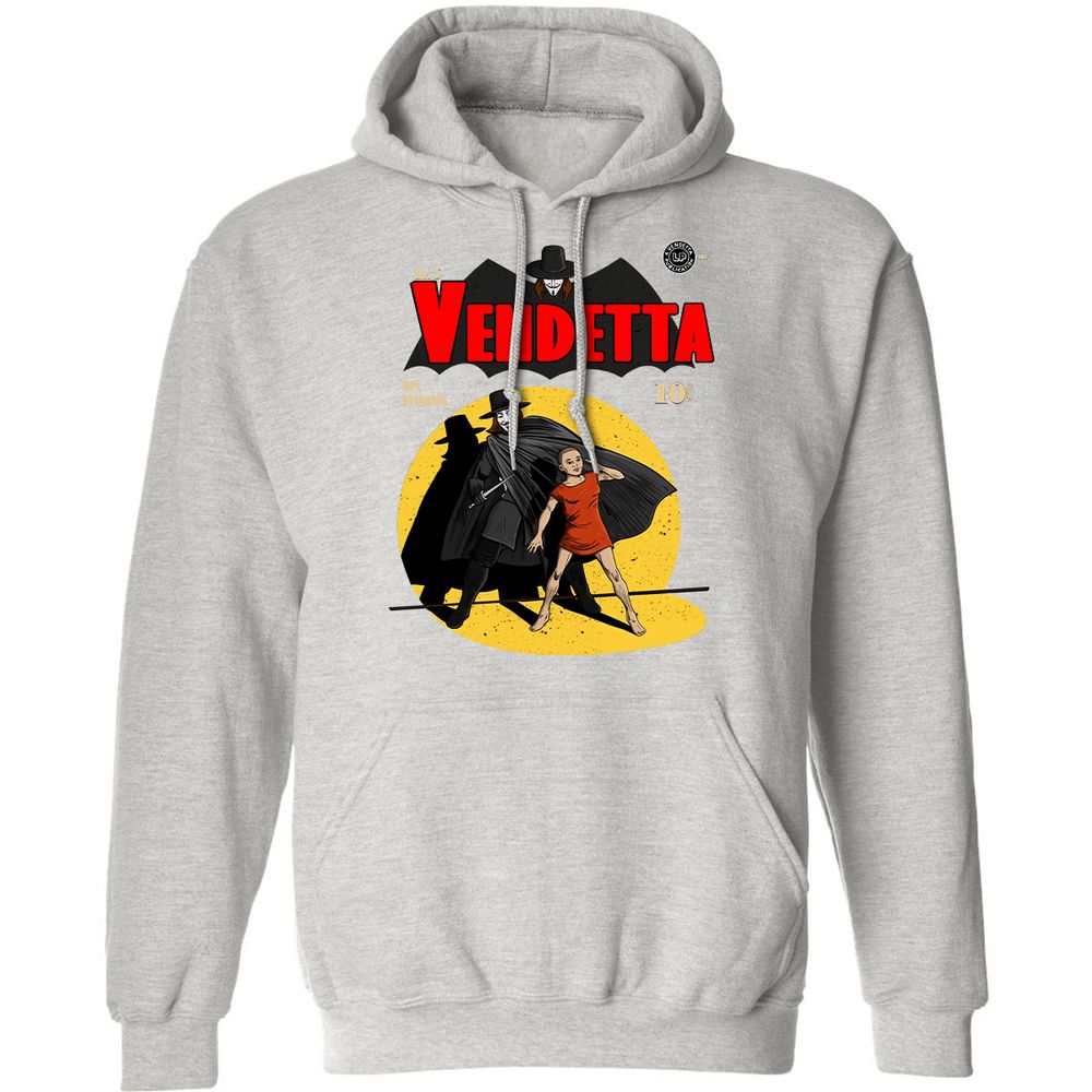 Classic Unisex Hoodie - UENU2R5C - Ash - 8
