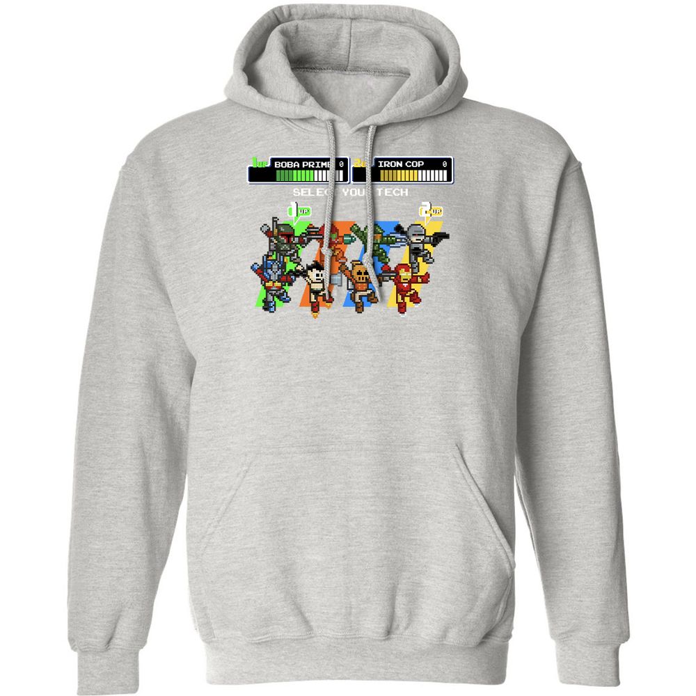 Classic Unisex Hoodie - VW9S91PR - Ash - 8