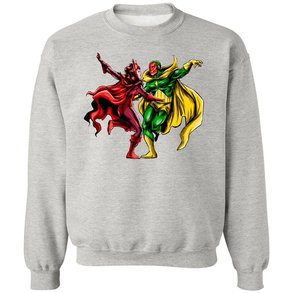 Classic Unisex Sweatshirt - HJU1XZKU - Ash - 8