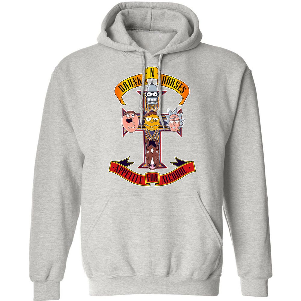 Classic Unisex Hoodie - RAQHTNYR - Ash - 8