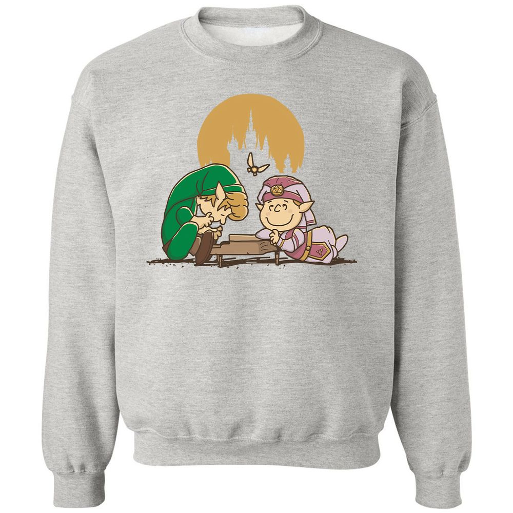 Classic Unisex Sweatshirt - XBLG8L3Y - Ash - 8