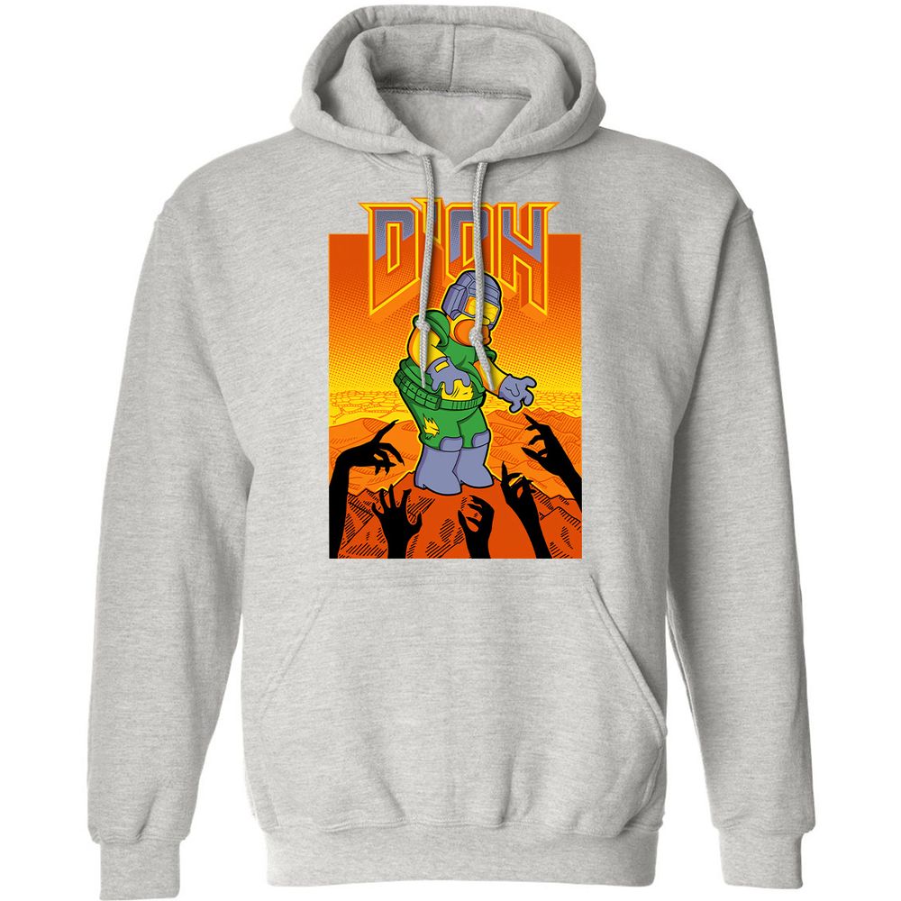 Classic Unisex Hoodie - 3CV7VQ1N - Ash - 8