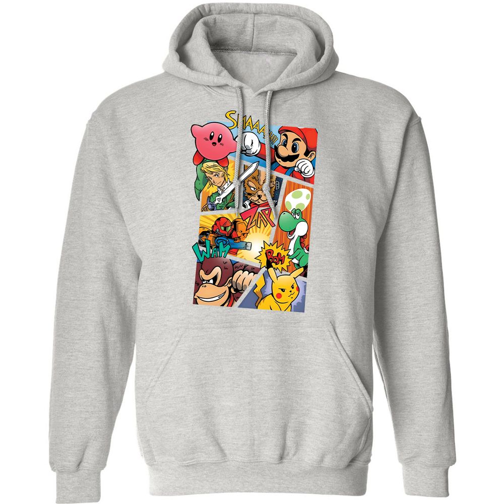 Classic Unisex Hoodie - GRF5GN1L - Ash - 8