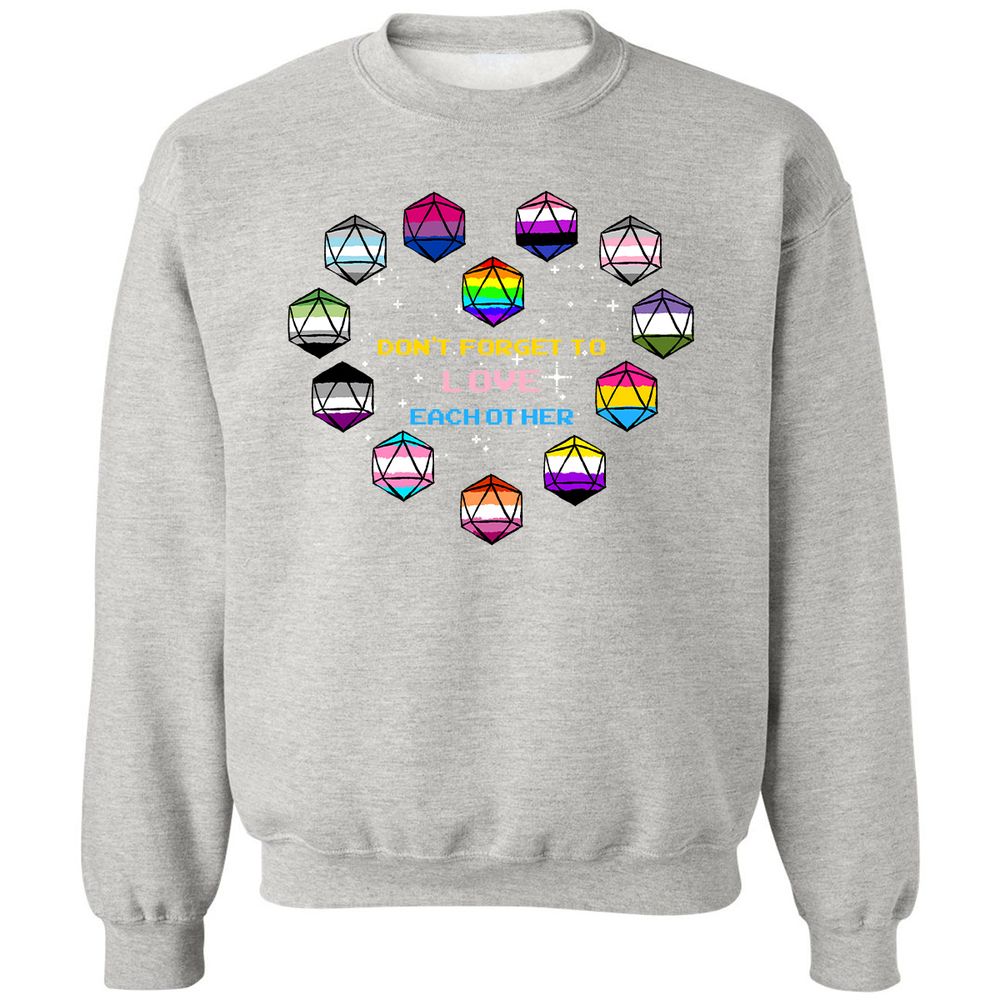 Classic Unisex Sweatshirt - GDQAFCNV - Ash - 8