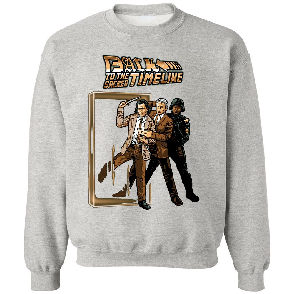 Classic Unisex Sweatshirt - A2FWMSSC - Ash - 8