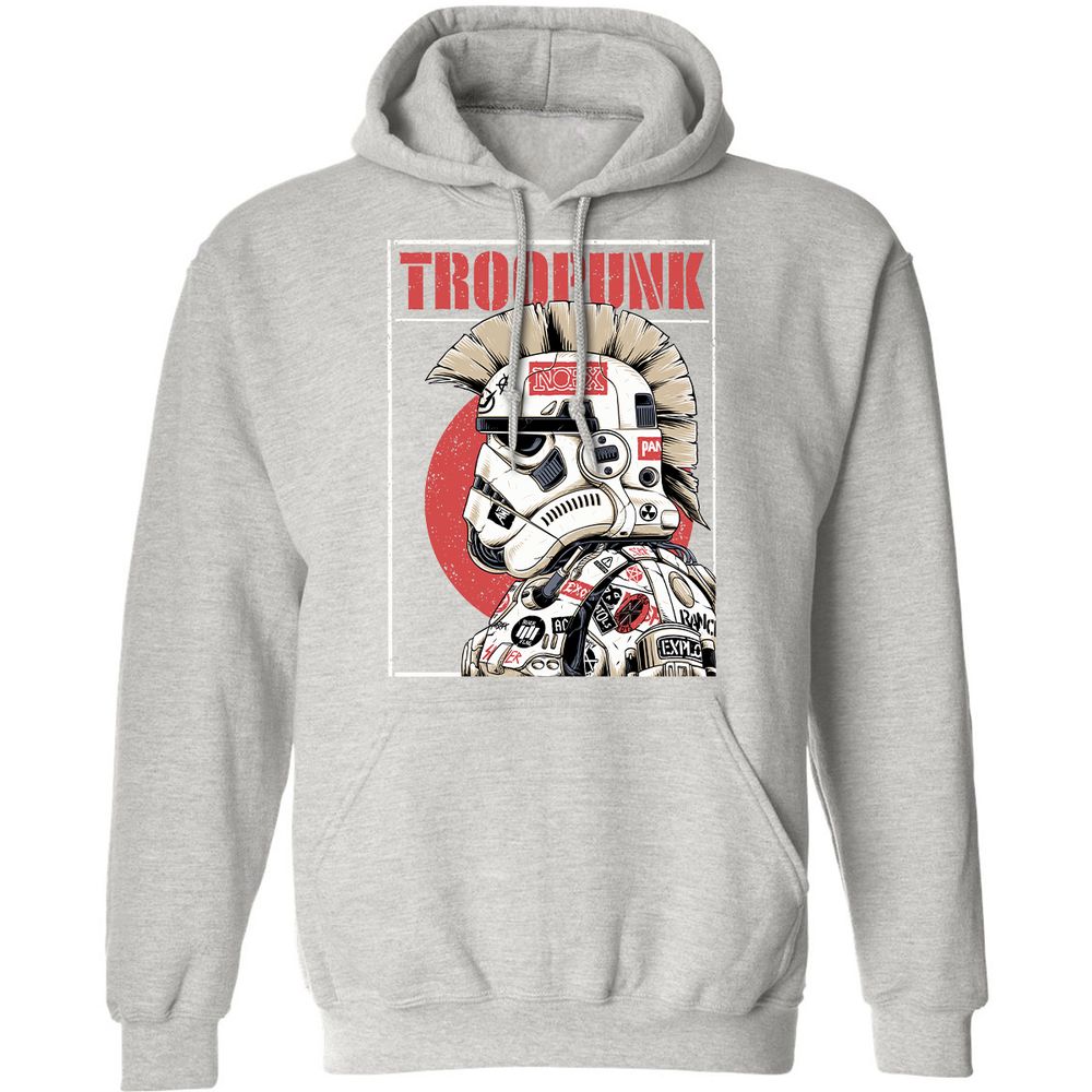 Classic Unisex Hoodie - W11QX6YB - Ash - 8