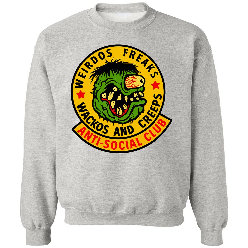 Classic Unisex Sweatshirt - U5H72MVH - Ash - 8