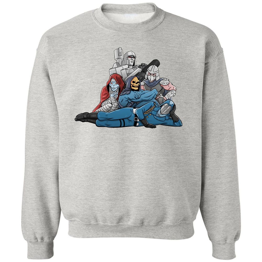 Classic Unisex Sweatshirt - BJAJ34U7 - Ash - 8