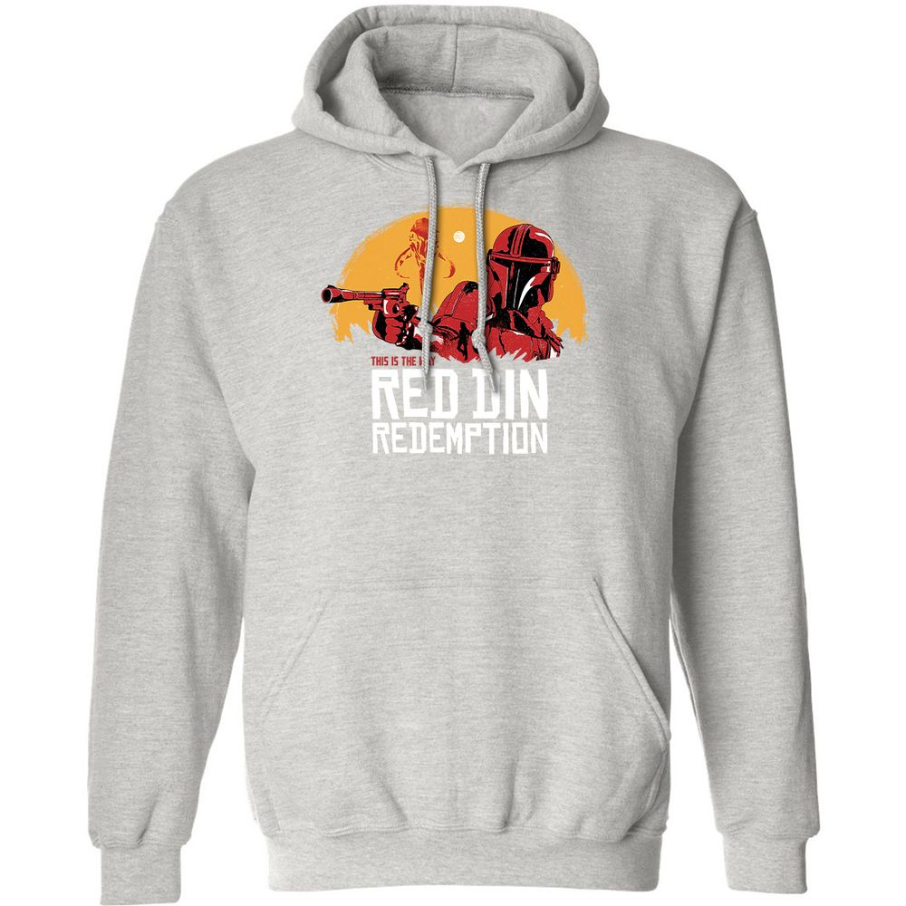 Classic Unisex Hoodie - 7LGHCKUD - Ash - 8