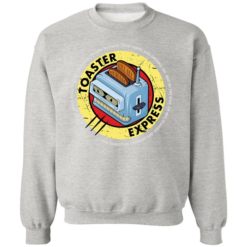 Classic Unisex Sweatshirt - 9PJNQNYC - Ash - 8