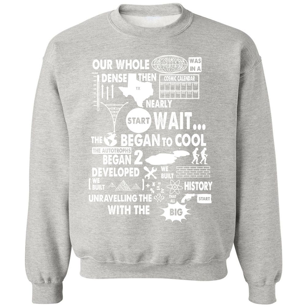 Classic Unisex Sweatshirt - G4WWQDCW - Ash - 8