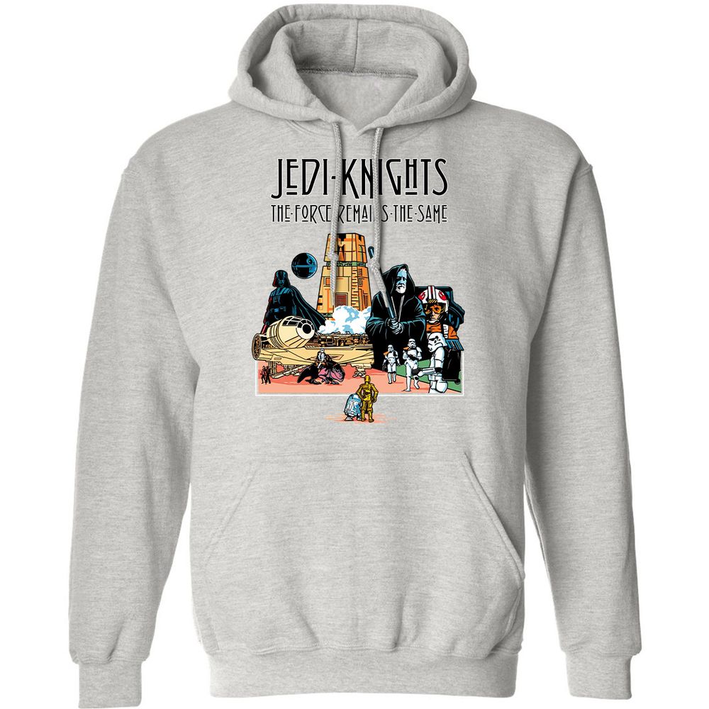 Classic Unisex Hoodie - 2XKRBU91 - Ash - 8