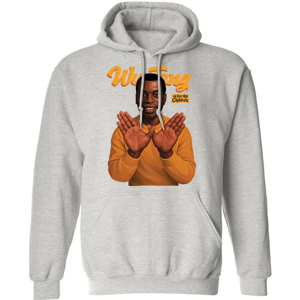 Classic Unisex Hoodie - A5VC8EDM - Ash - 8