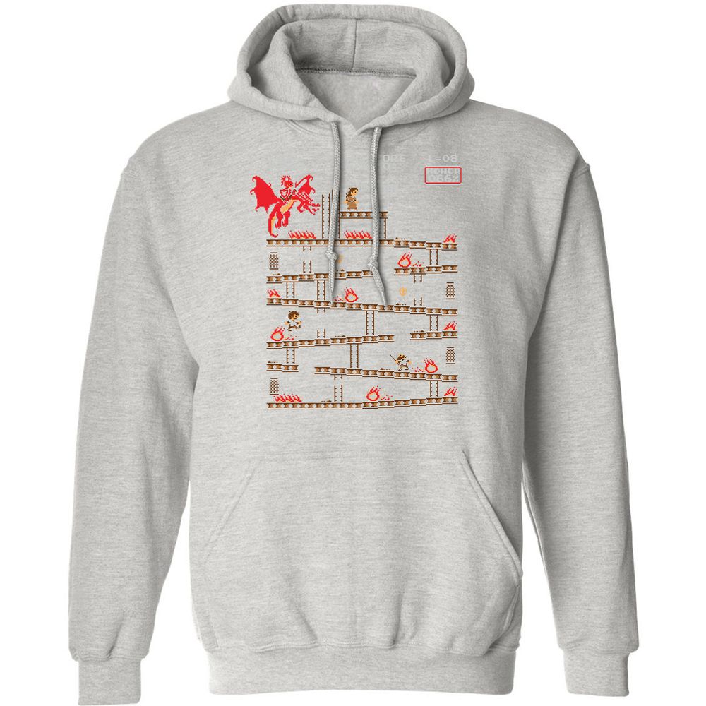 Classic Unisex Hoodie - FXJDMKYN - Ash - 8