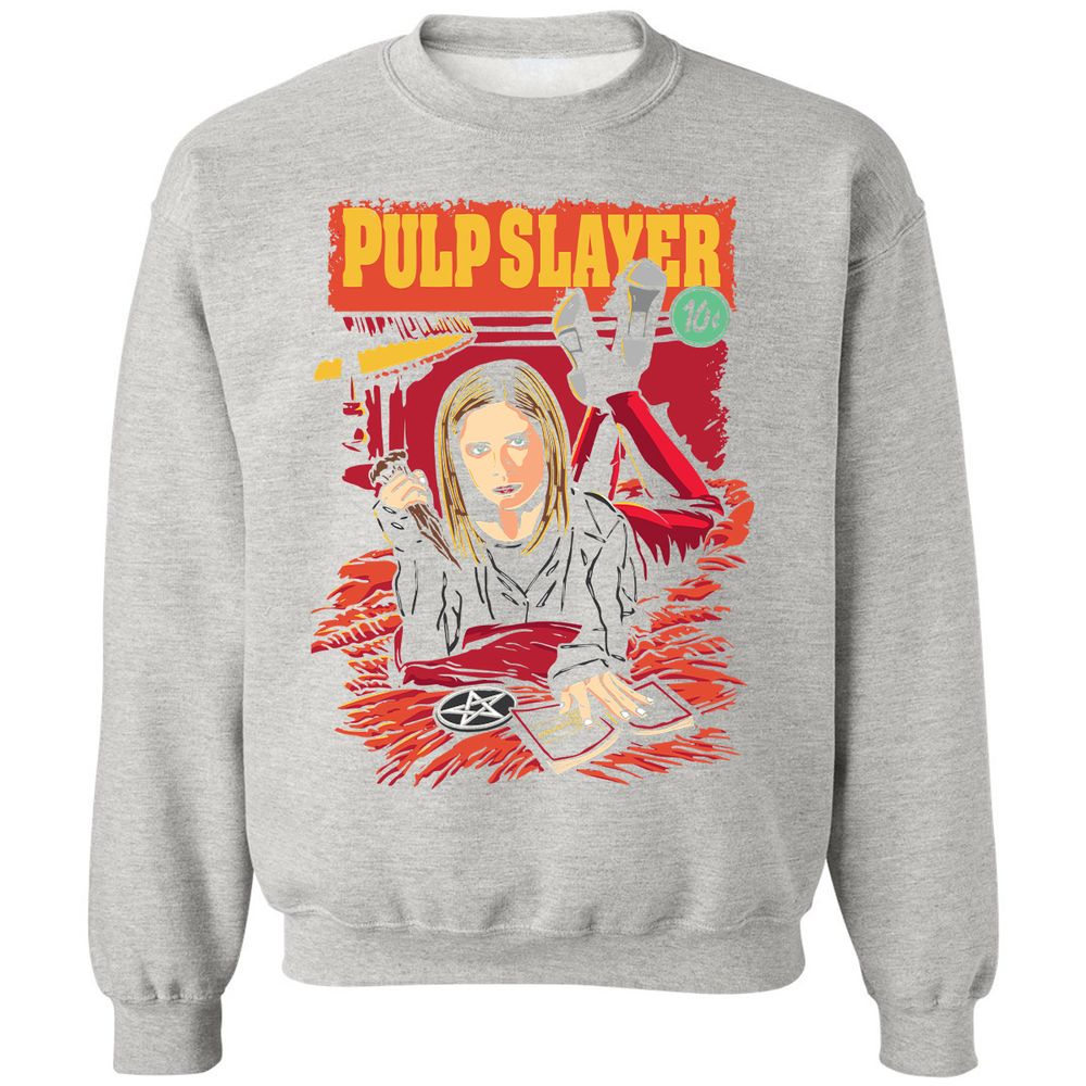 Classic Unisex Sweatshirt - EY92GC2S - Ash - 8