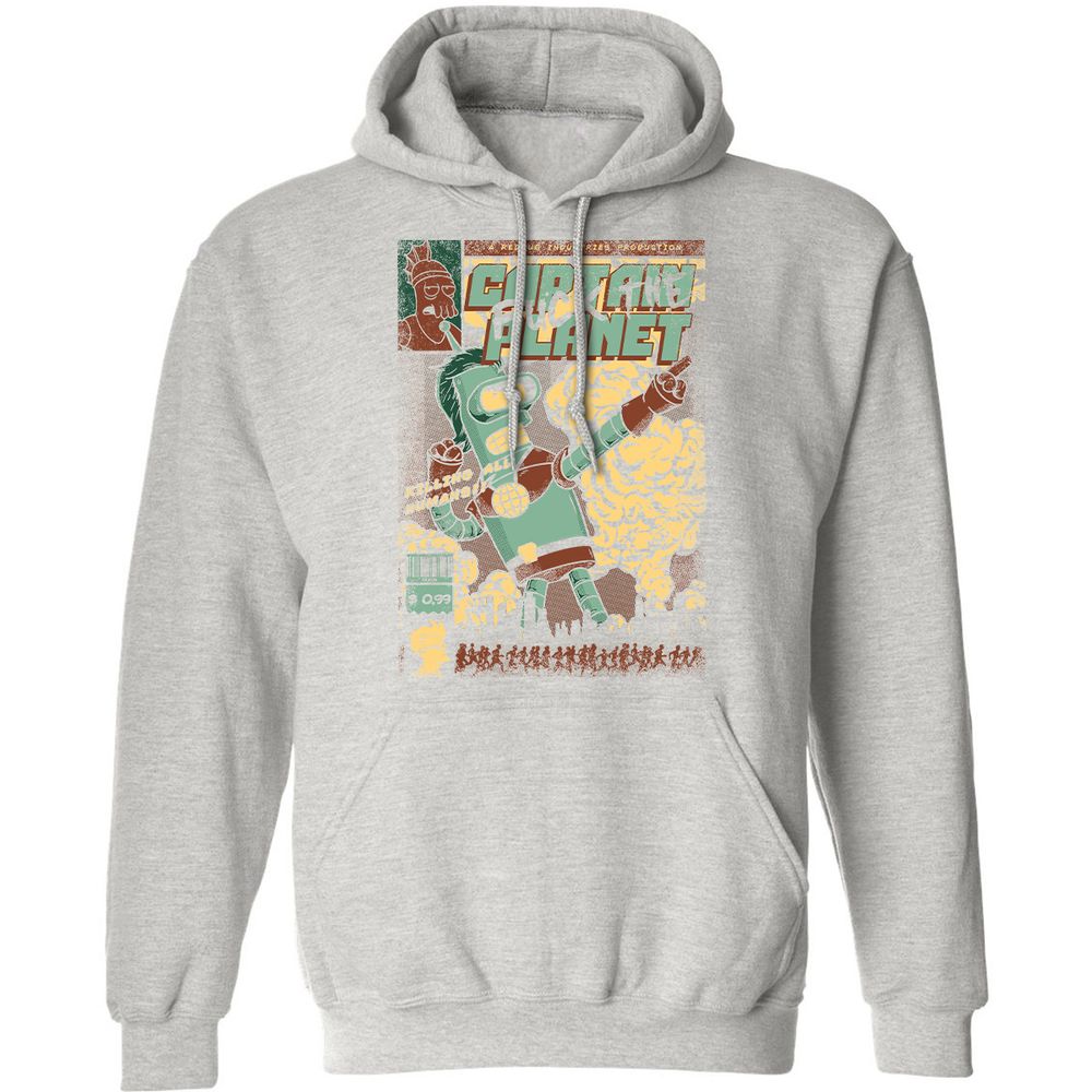 Classic Unisex Hoodie - GUD74PYJ - Ash - 8