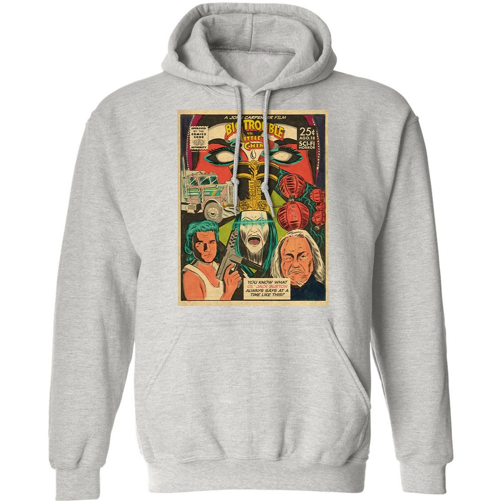 Classic Unisex Hoodie - E44BP3SR - Ash - 8