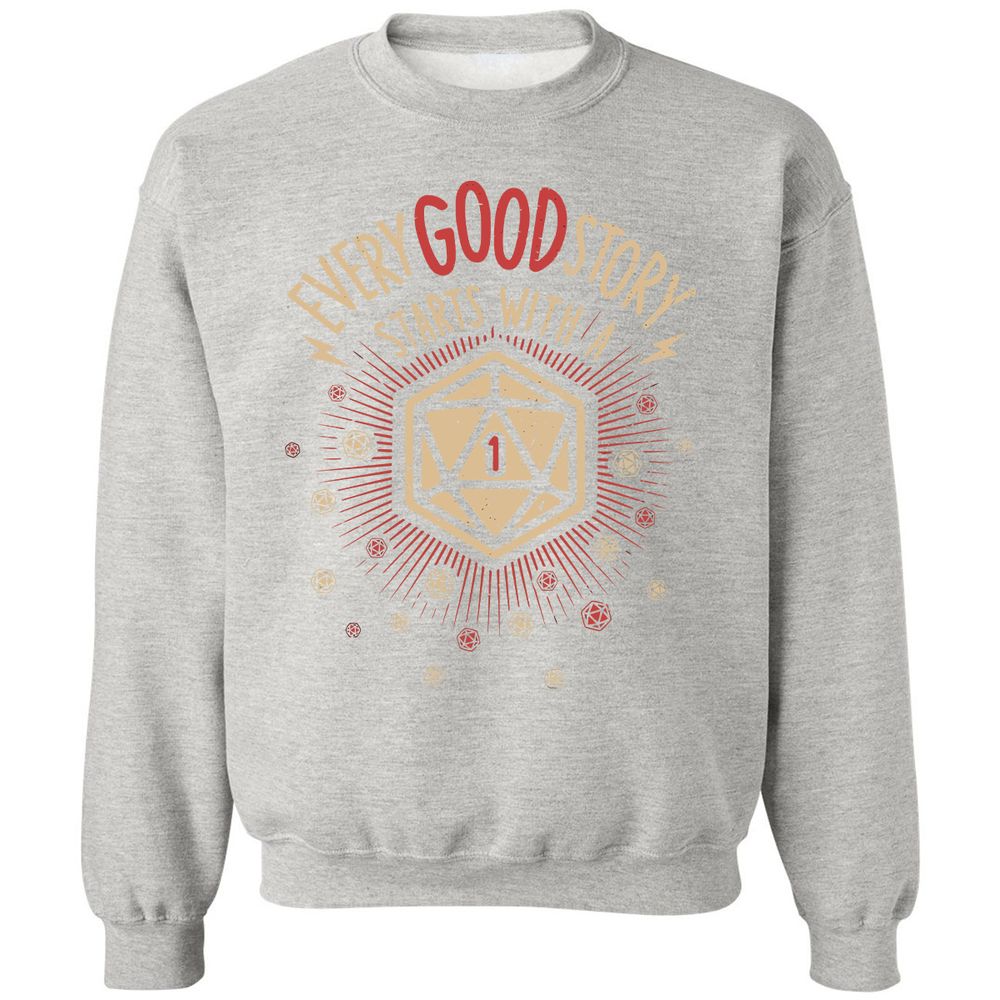 Classic Unisex Sweatshirt - Y3ZKE86D - Ash - 8