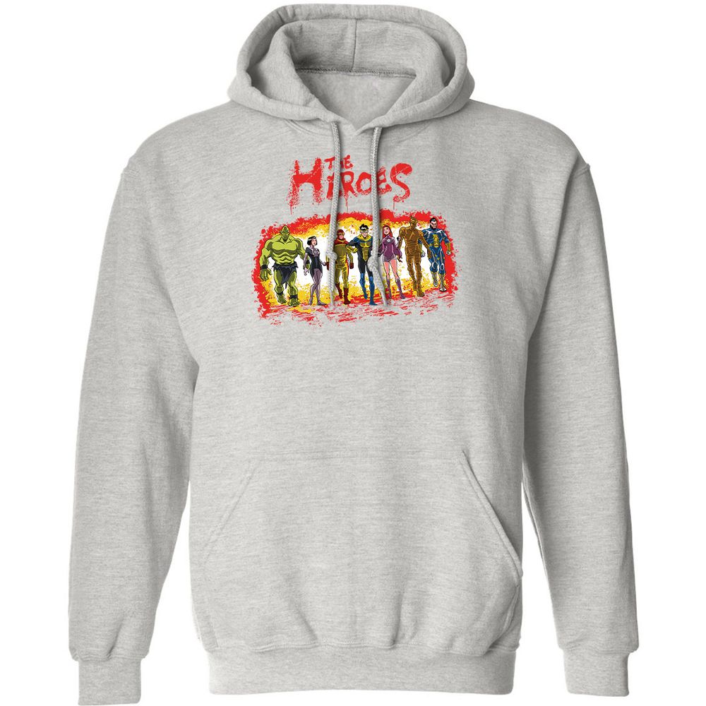 Classic Unisex Hoodie - J7MK5ZLS - Ash - 8