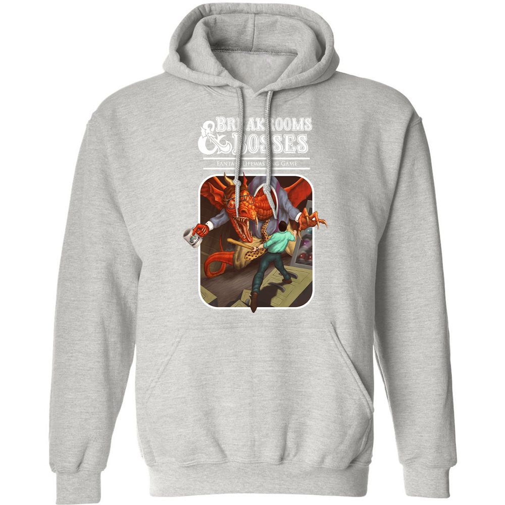 Classic Unisex Hoodie - 6P9D8K5R - Ash - 8