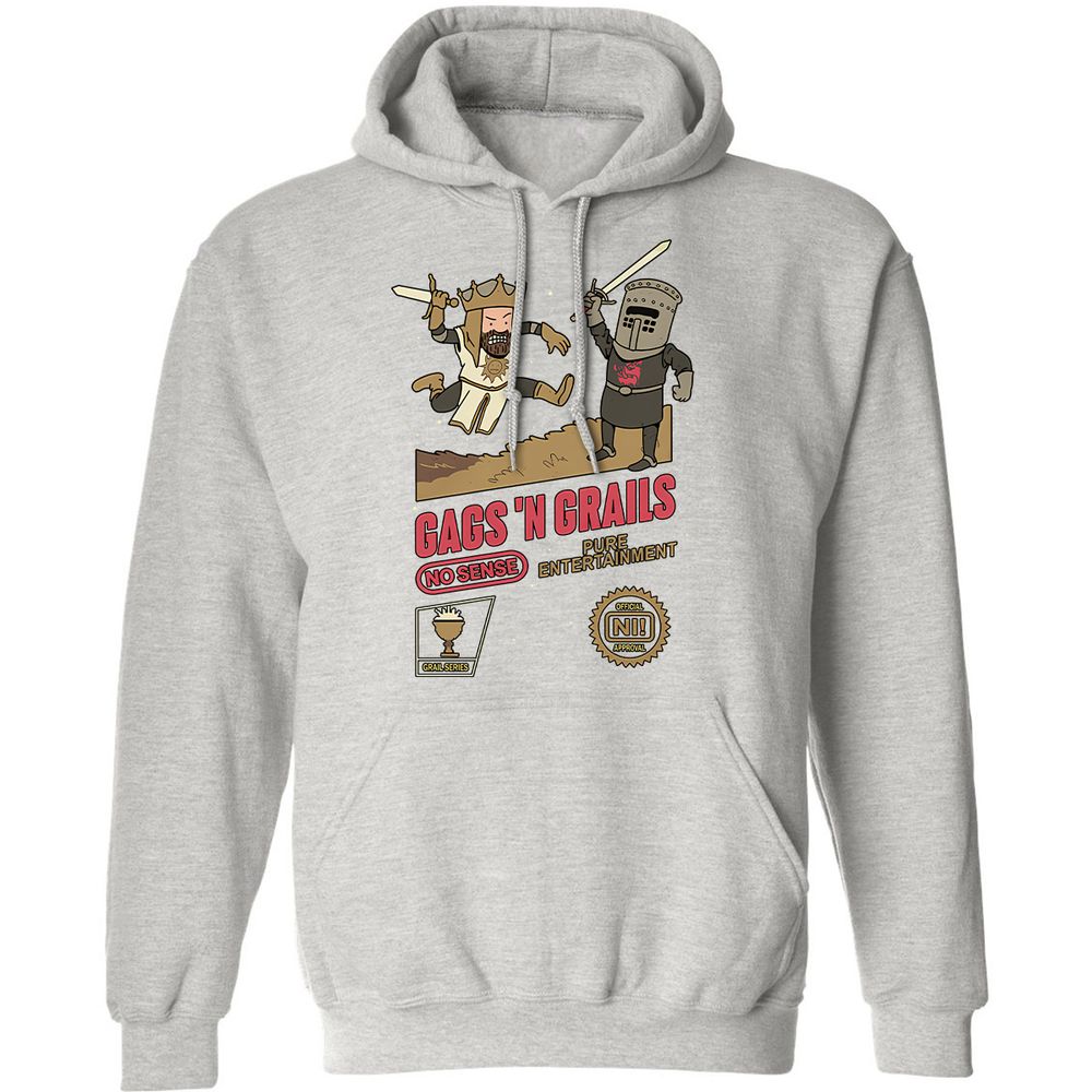 Classic Unisex Hoodie - X4DBB9YK - Ash - 8
