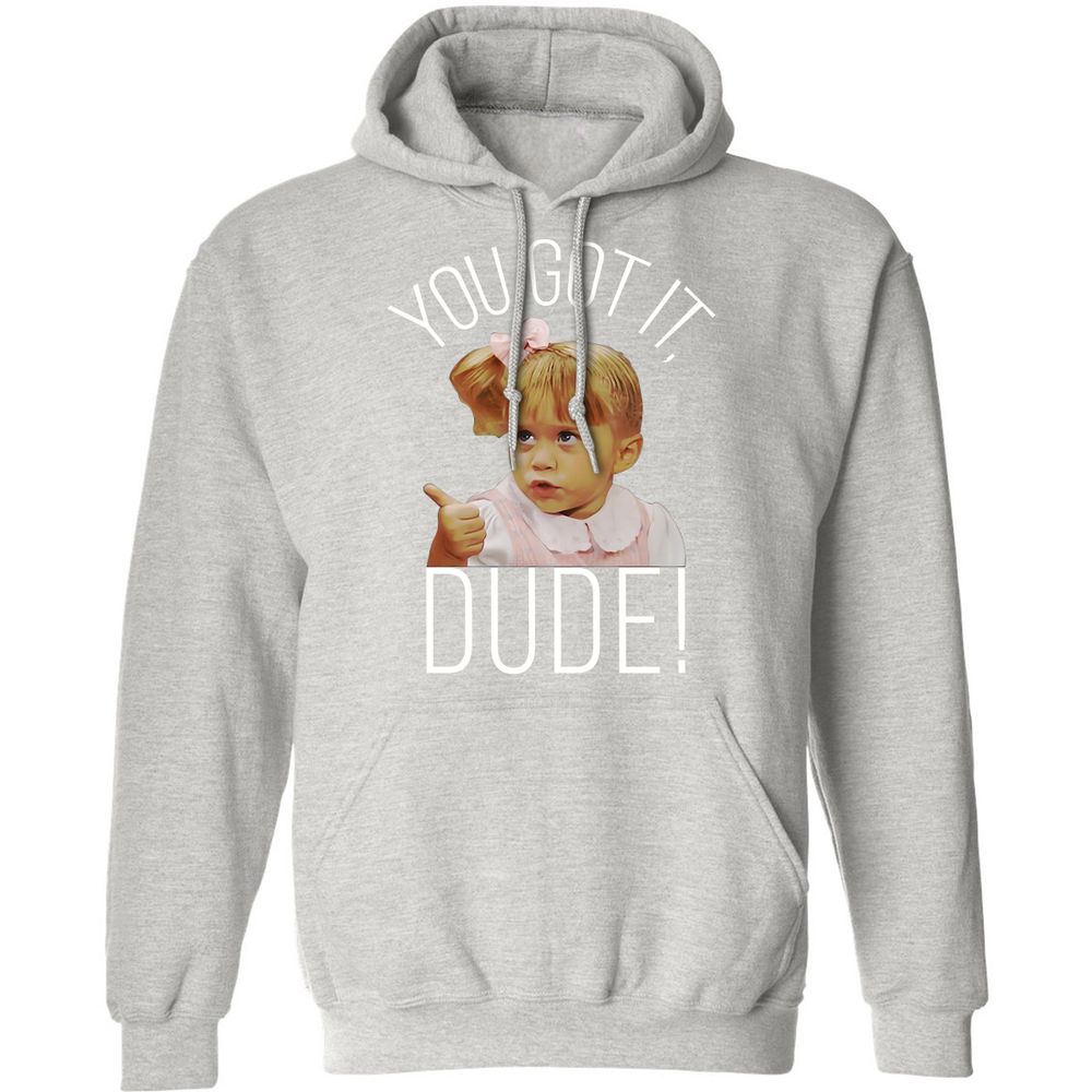 Classic Unisex Hoodie - 7QDLM3HG - Ash - 8