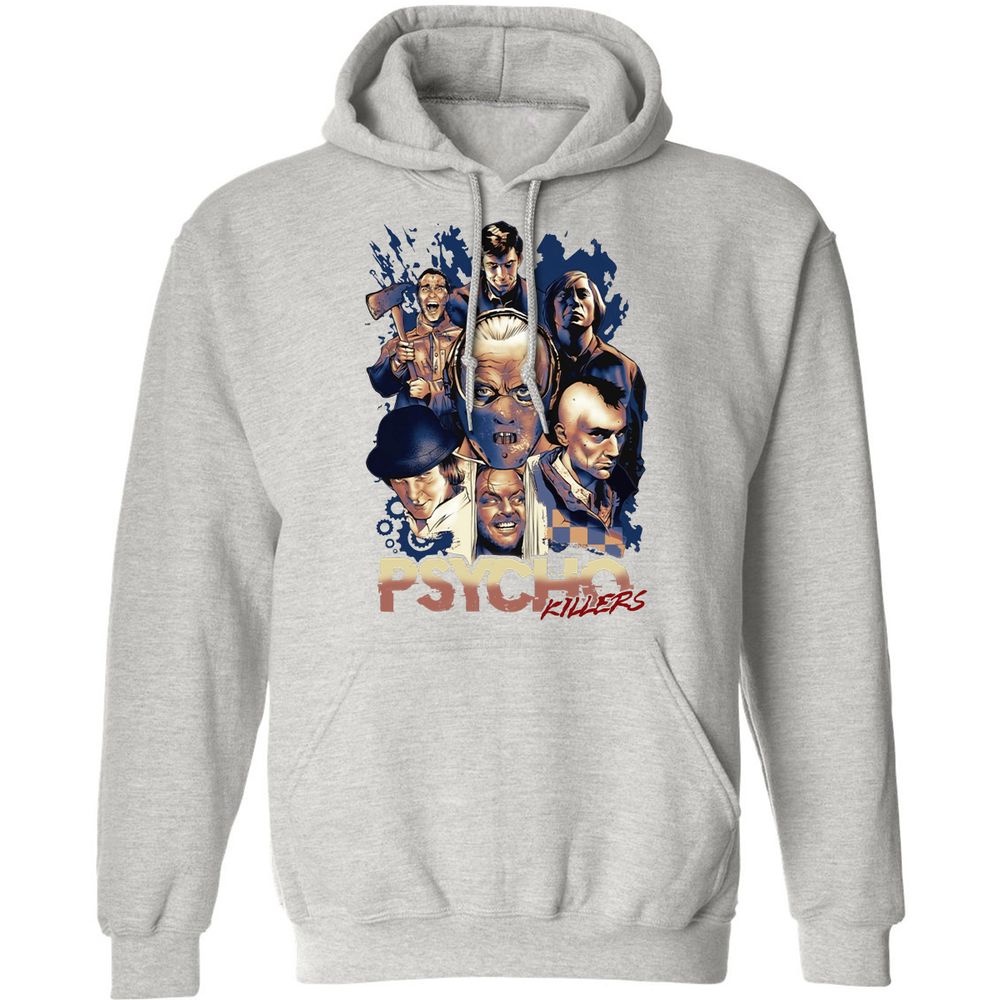 Classic Unisex Hoodie - 4BE7879L - Ash - 8