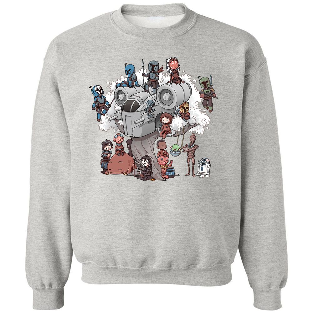 Classic Unisex Sweatshirt - SX2CQN5A - Ash - 8