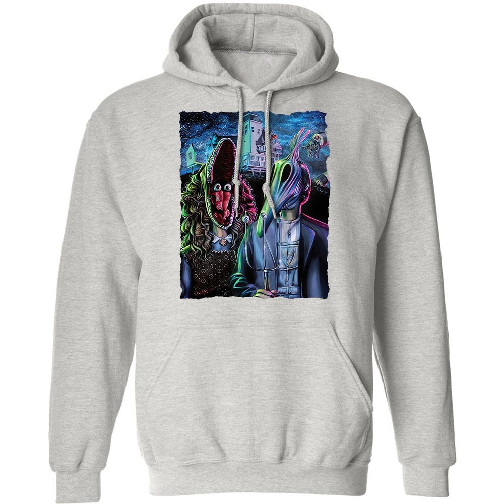 Classic Unisex Hoodie - K5EKNVJD - Ash - 8