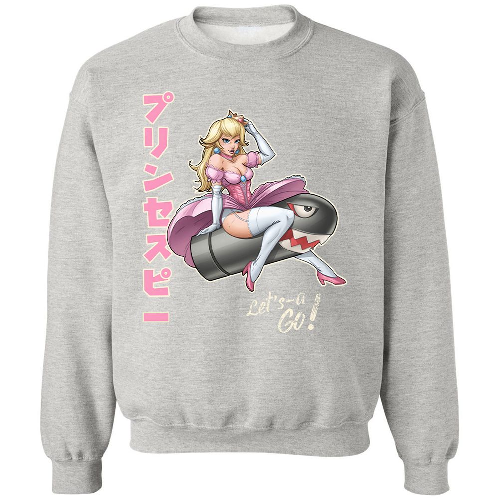 Classic Unisex Sweatshirt - GVA6DRWJ - Ash - 8