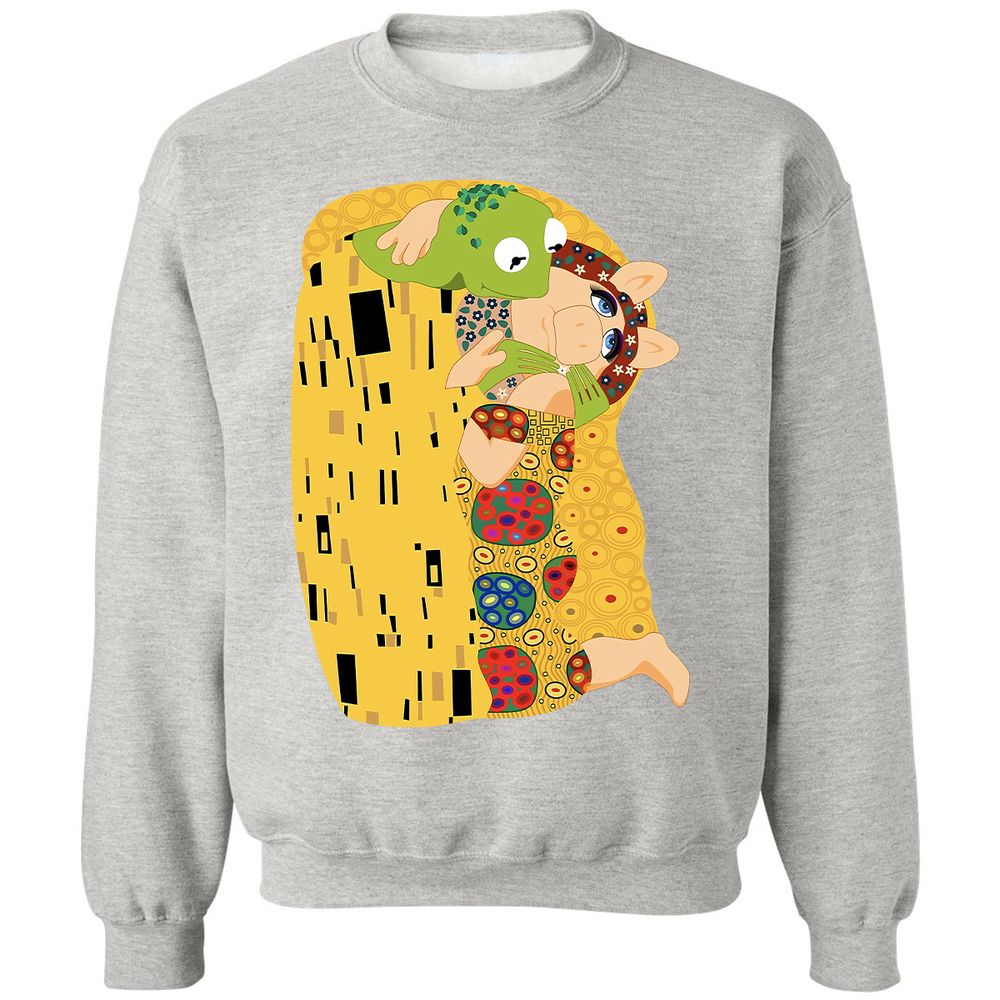 Classic Unisex Sweatshirt - V3ED4NHT - Ash - 8