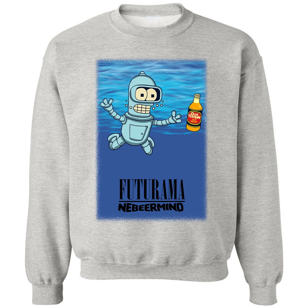 Classic Unisex Sweatshirt - MG8QZ9LG - Ash - 8