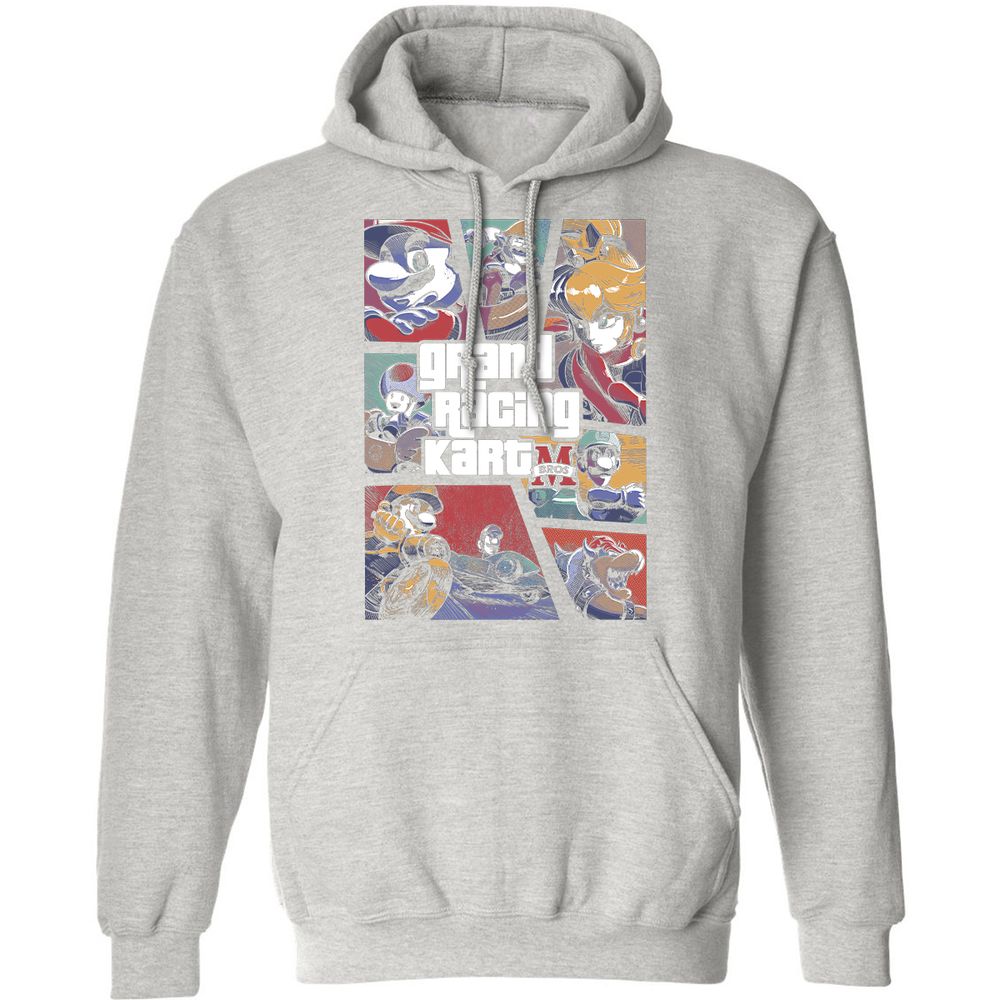 Classic Unisex Hoodie - NVGSZ8FF - Ash - 8