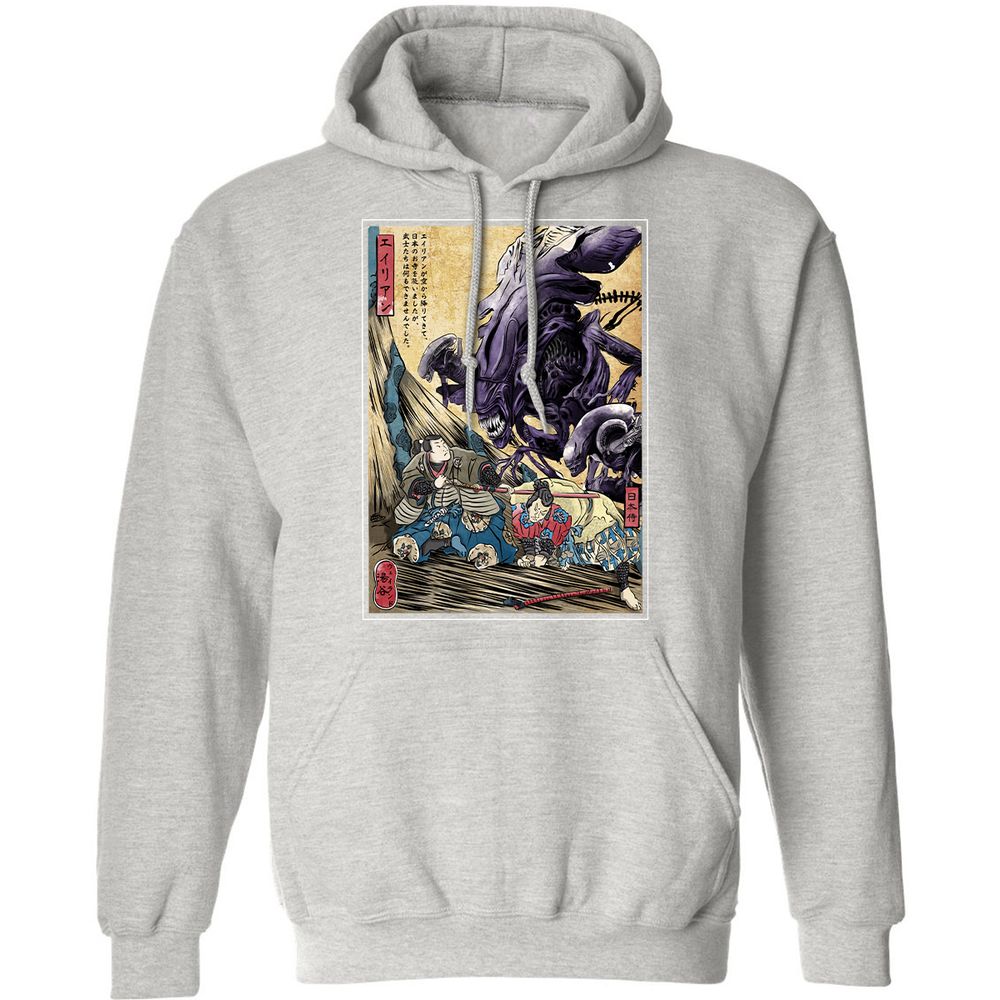 Classic Unisex Hoodie - KKWKTPLH - Ash - 8