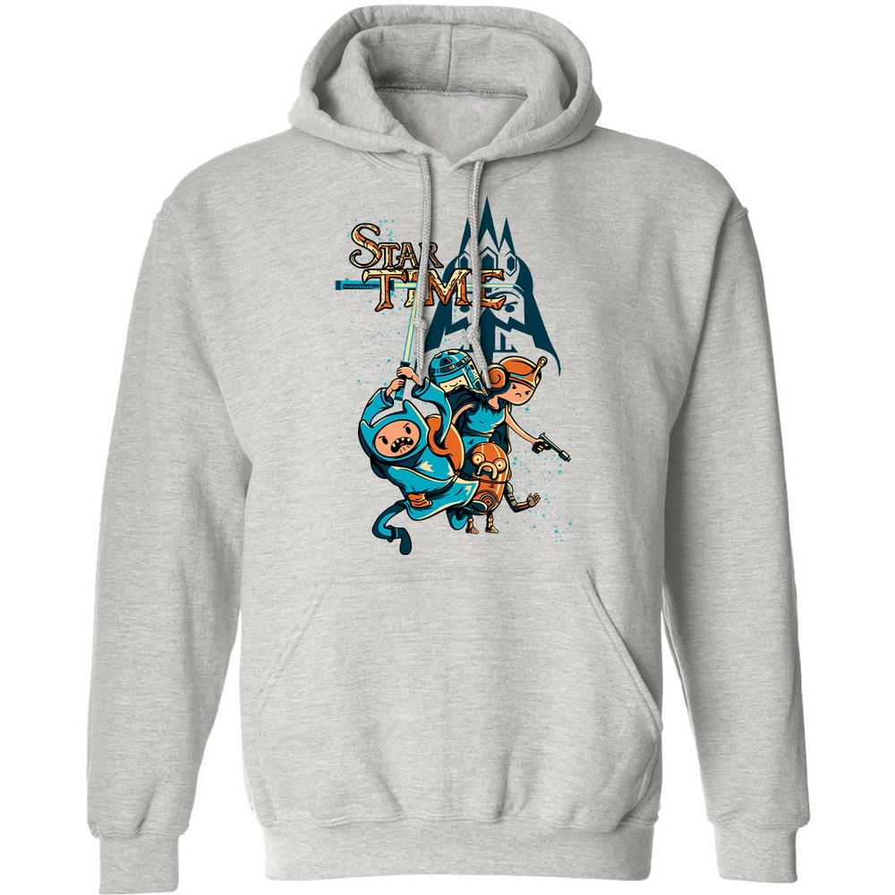 Classic Unisex Hoodie - 7E9VCM1H - Ash - 8