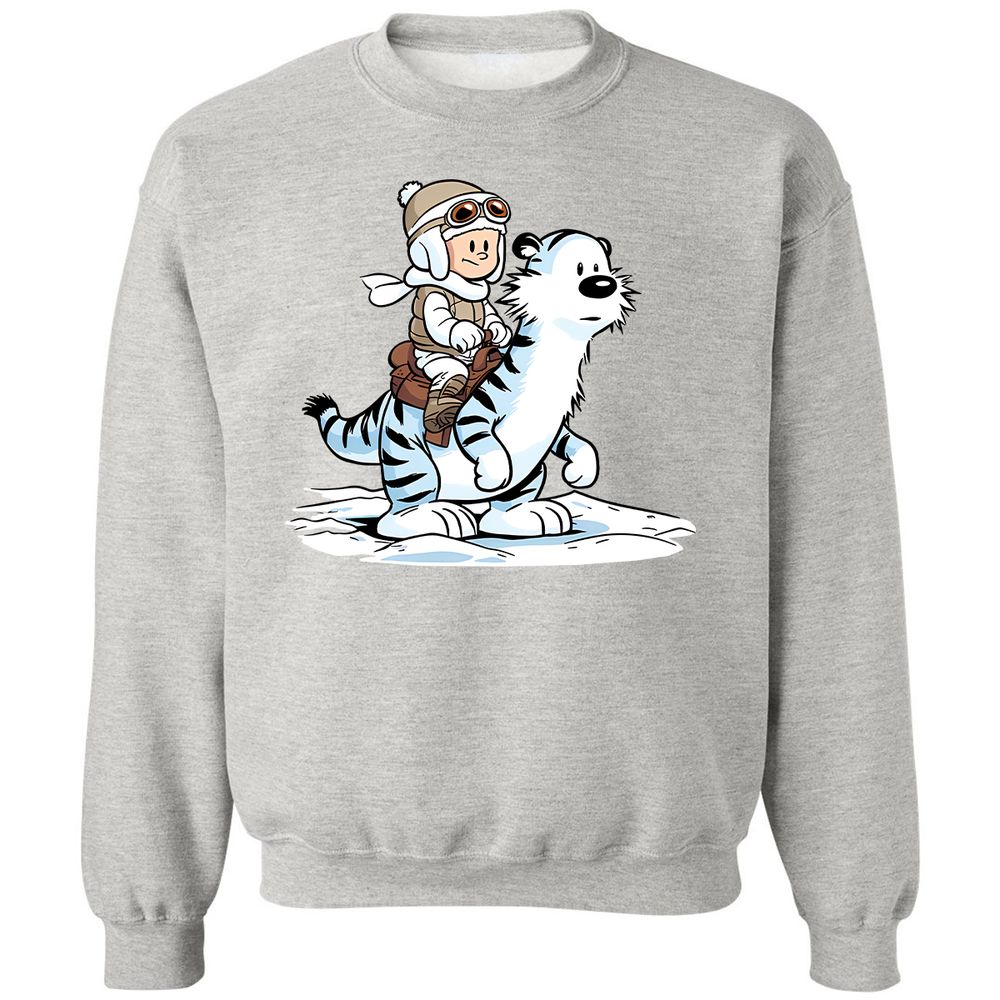 Classic Unisex Sweatshirt - 5SF9JW7U - Ash - 8