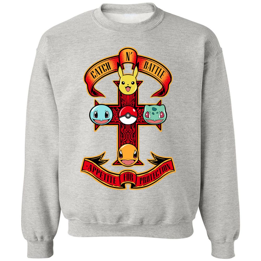 Classic Unisex Sweatshirt - X9W9XQ93 - Ash - 8