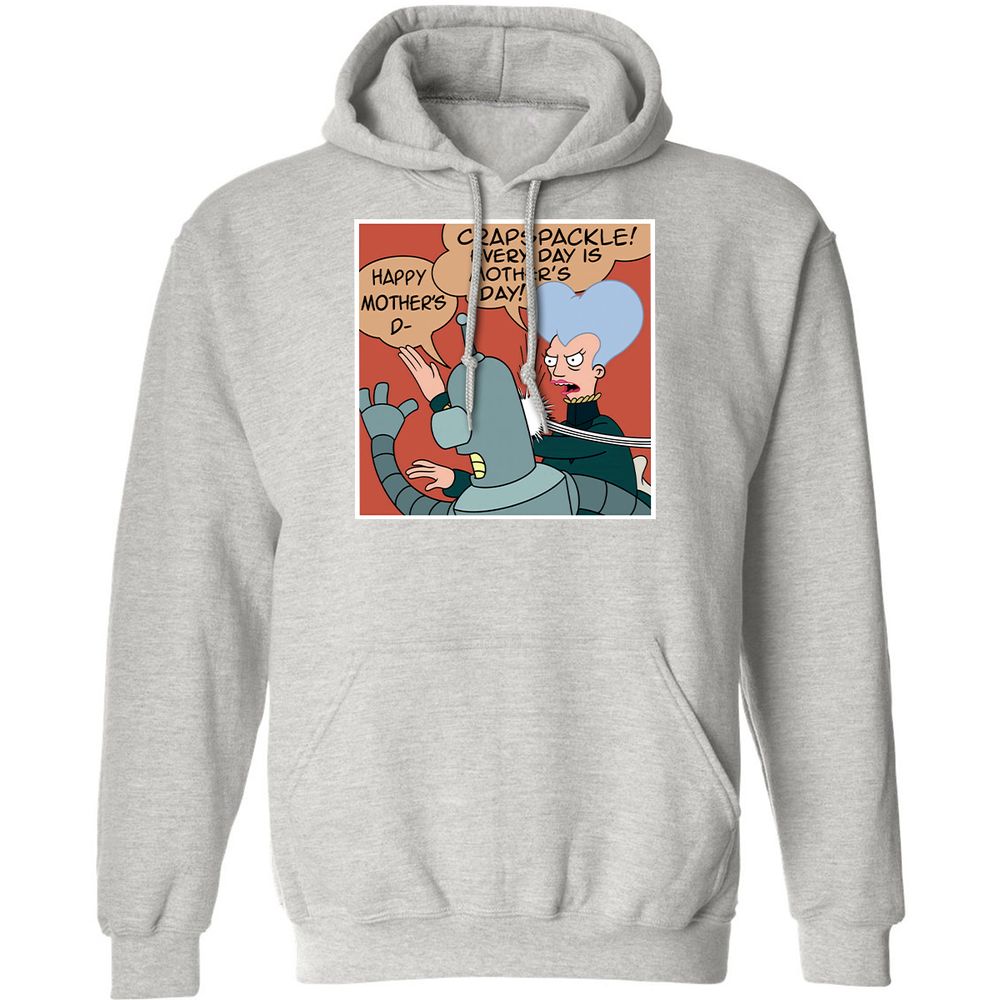 Classic Unisex Hoodie - 4EJACRAG - Ash - 8