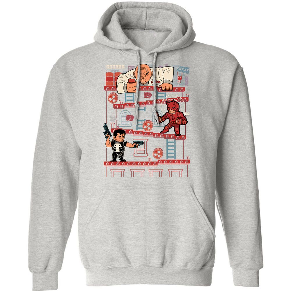 Classic Unisex Hoodie - EN7DY943 - Ash - 8