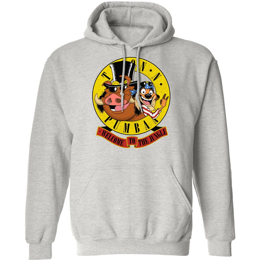 Classic Unisex Hoodie - Black - Ash - 8