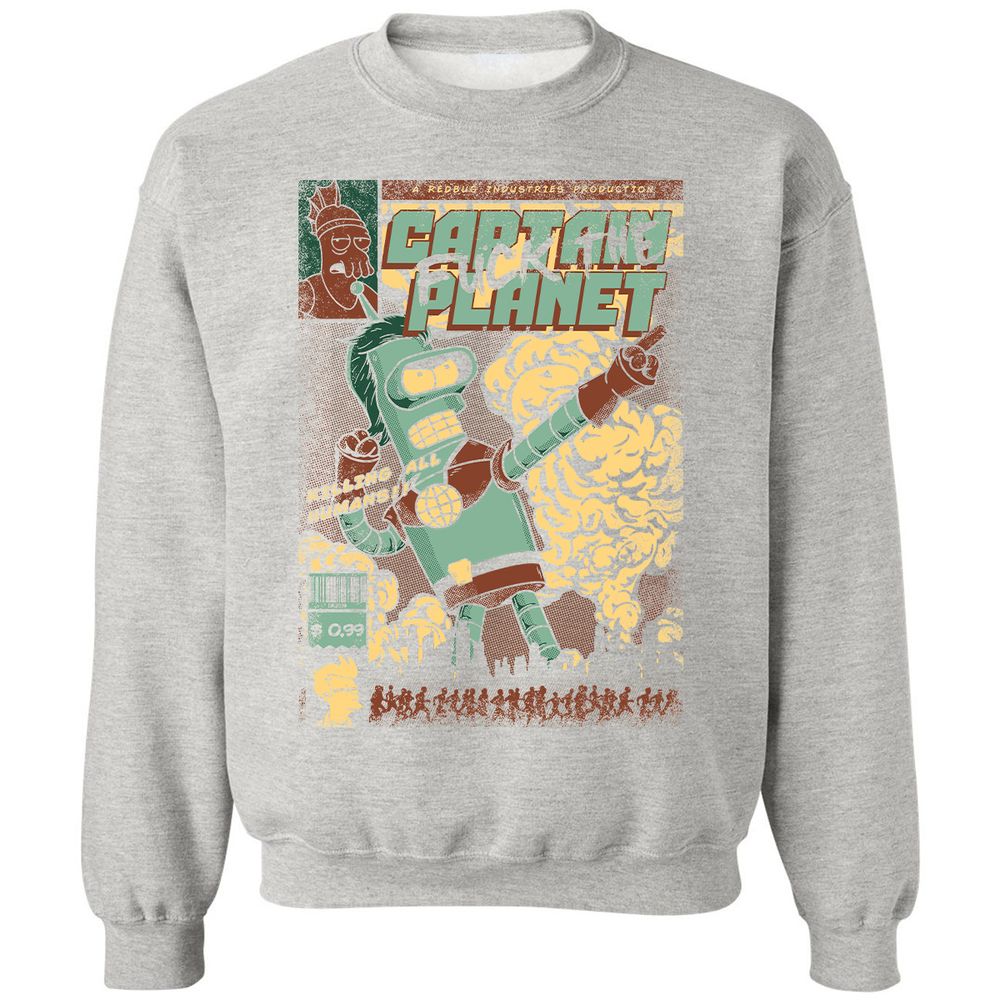 Classic Unisex Sweatshirt - VSURFF44 - Ash - 8