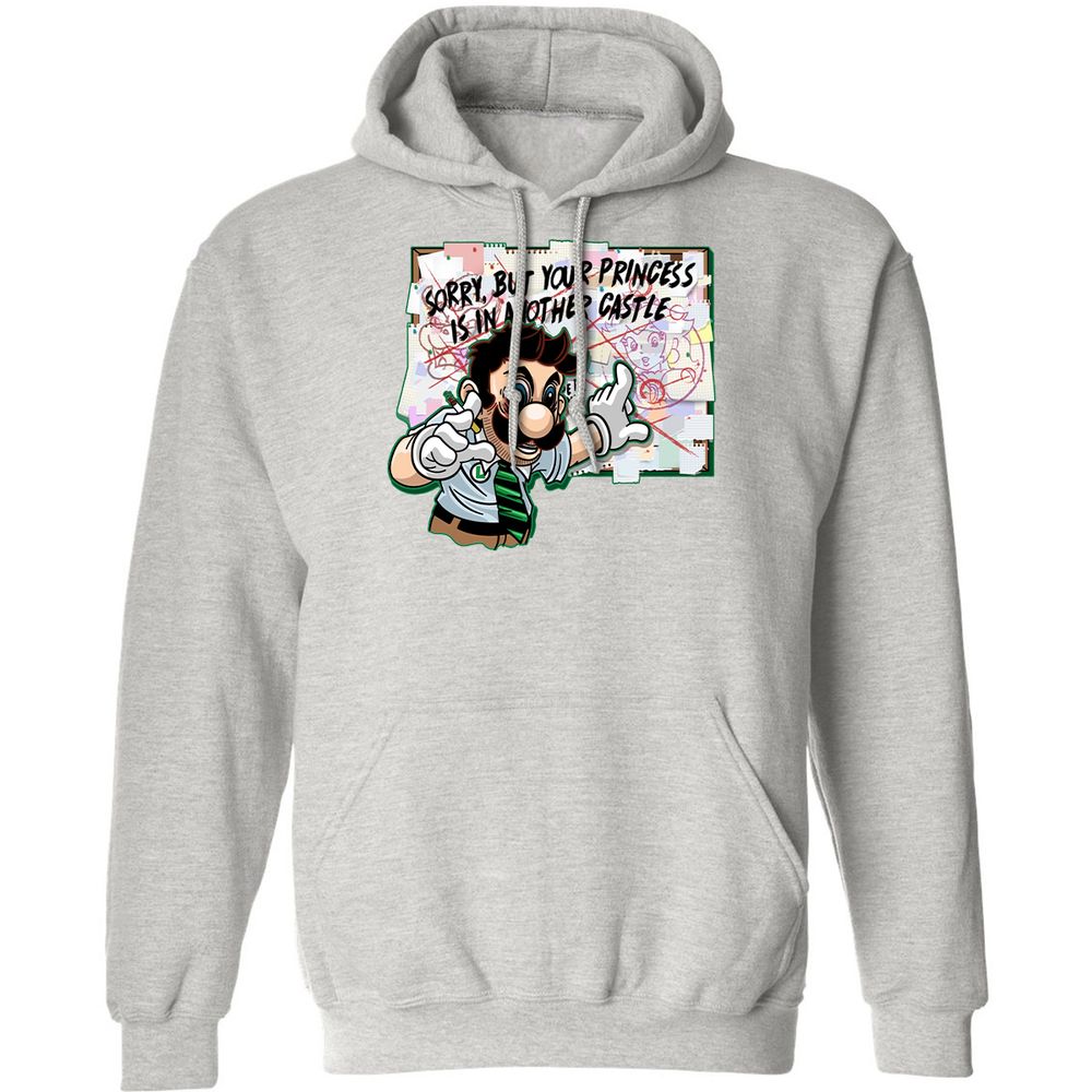 Classic Unisex Hoodie - 4C53QCGH - Ash - 8