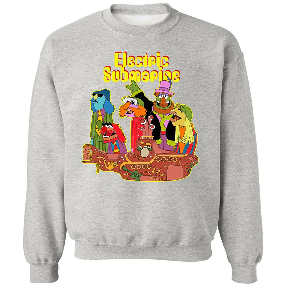 Classic Unisex Sweatshirt - 72K555H2 - Ash - 8