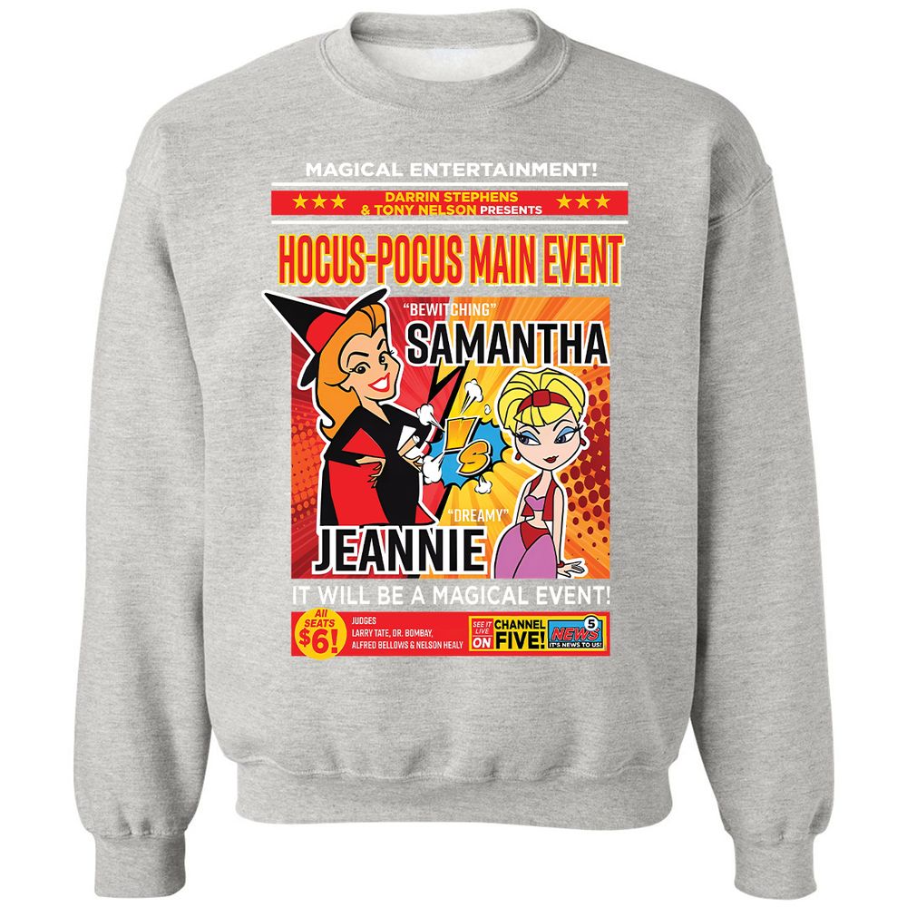 Classic Unisex Sweatshirt - T7CT391V - Ash - 8