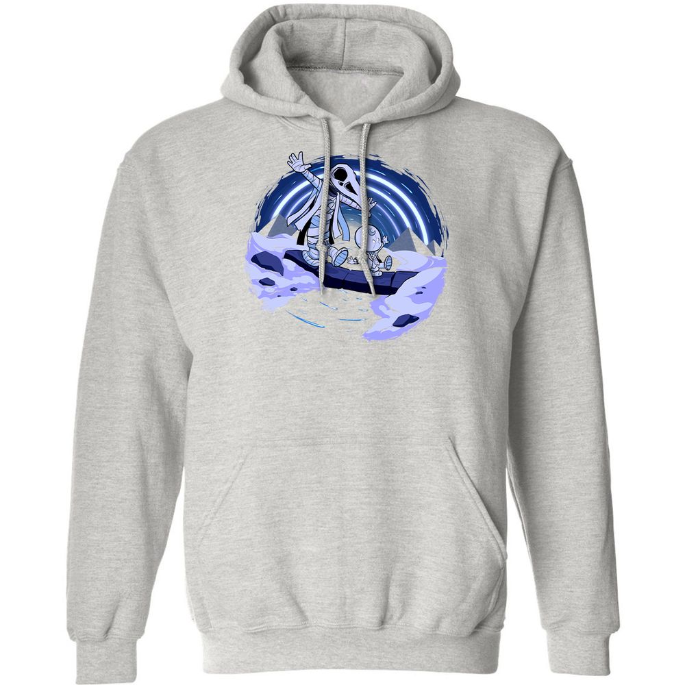 Classic Unisex Hoodie - 8T5G97V3 - Ash - 8