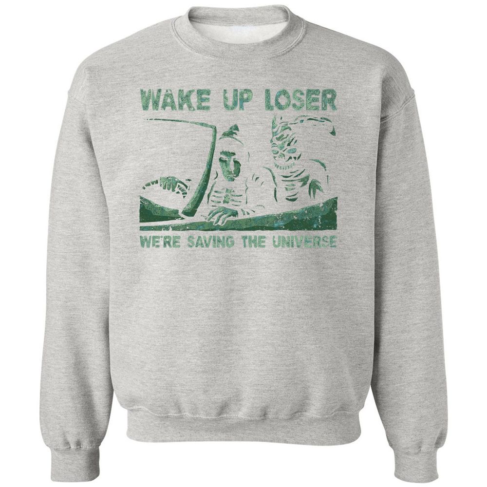 Classic Unisex Sweatshirt - NEVNZQYE - Ash - 8