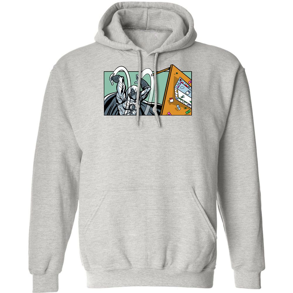 Classic Unisex Hoodie - HEXZB42D - Ash - 8