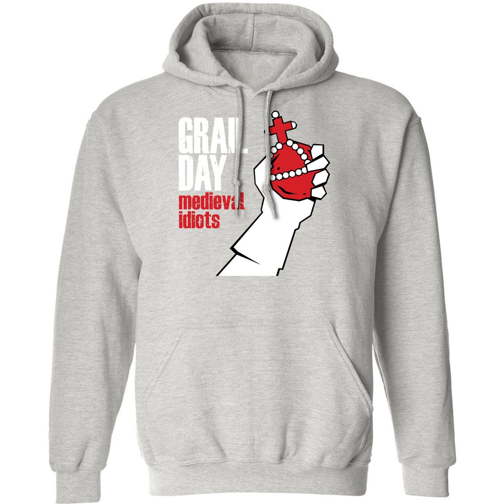 Classic Unisex Hoodie - EBEX5KGD - Ash - 8