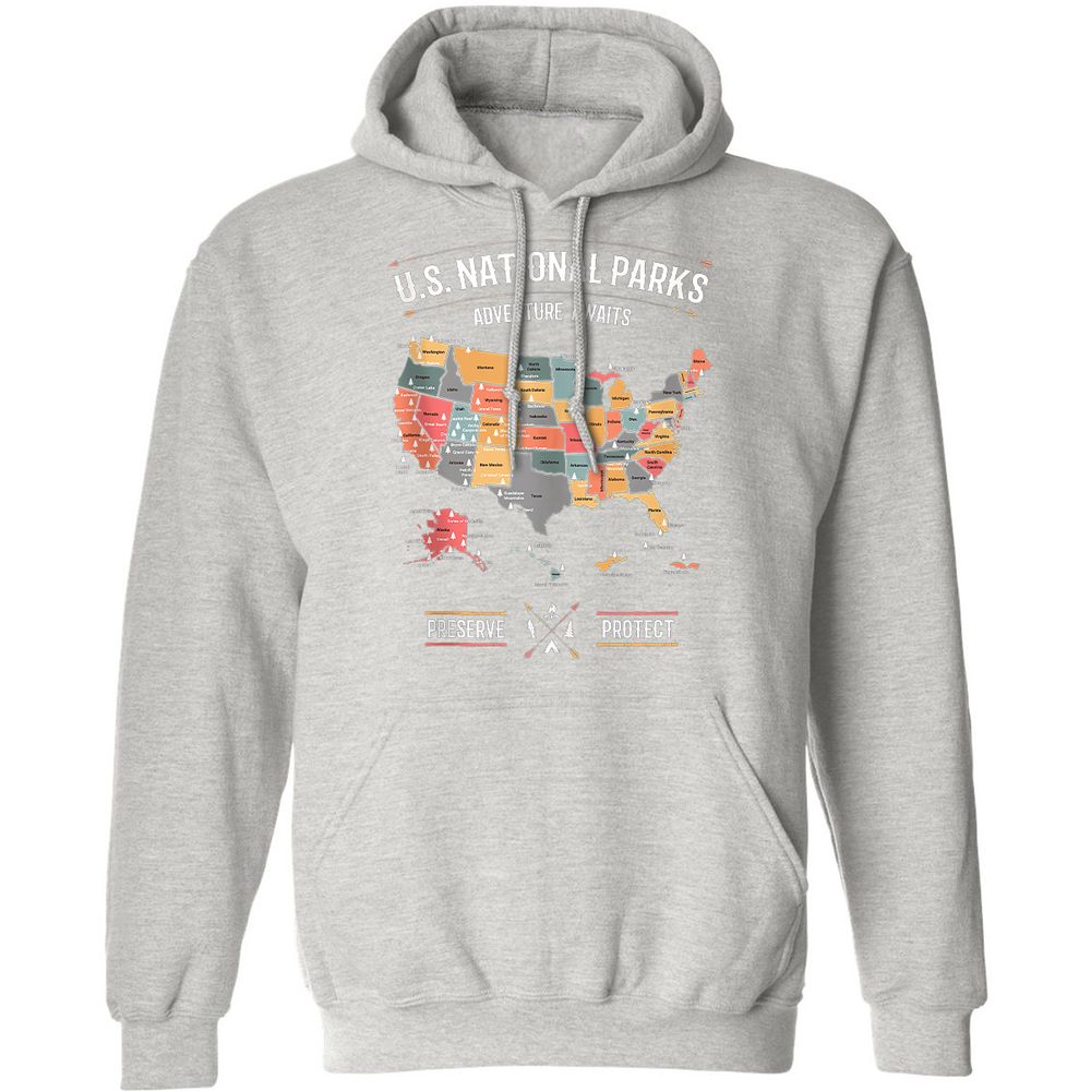 Classic Unisex Hoodie - AKTG2S4B - Ash - 8